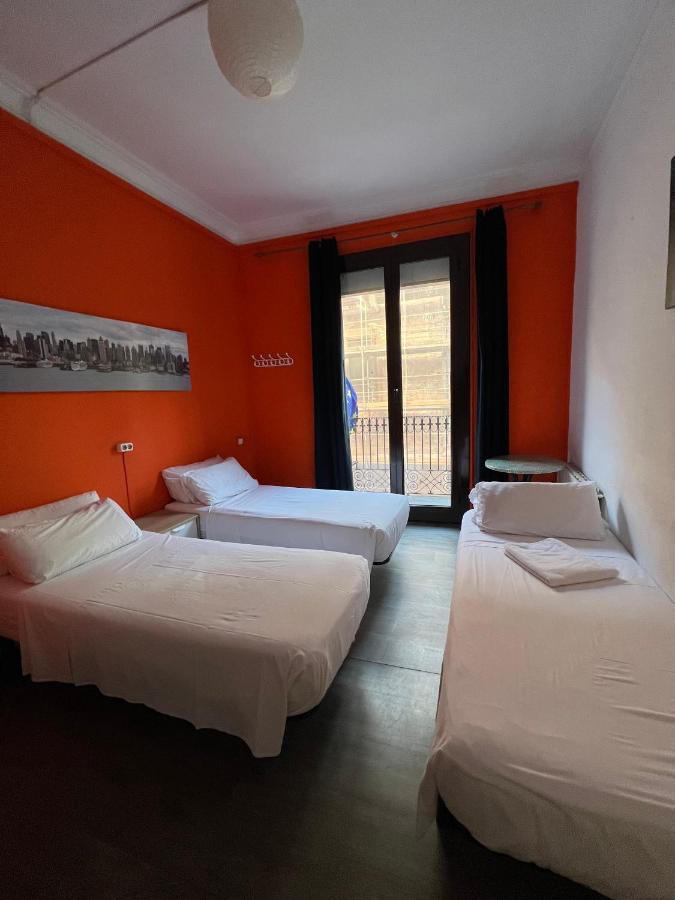 Pension Arosa Barcelona Bagian luar foto