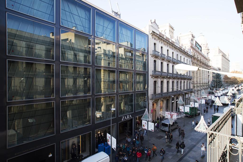 Pension Arosa Barcelona Bagian luar foto