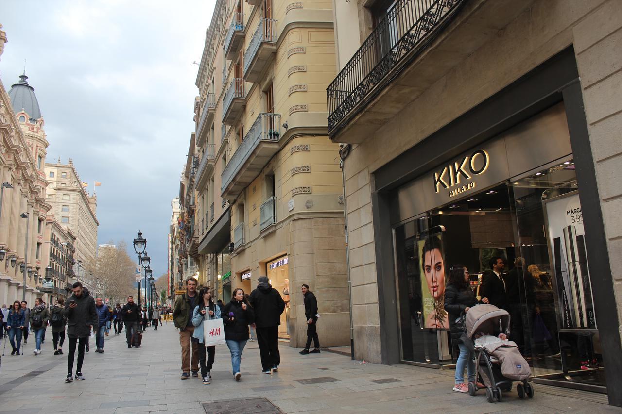 Pension Arosa Barcelona Bagian luar foto