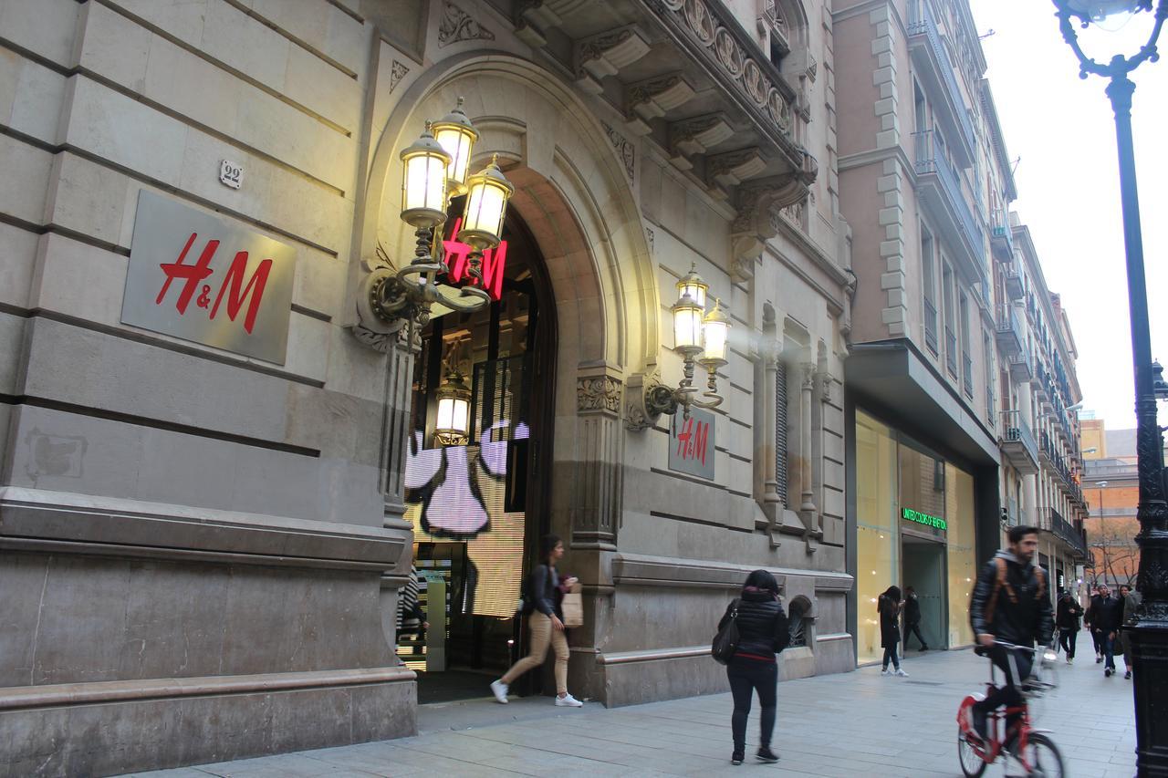 Pension Arosa Barcelona Bagian luar foto